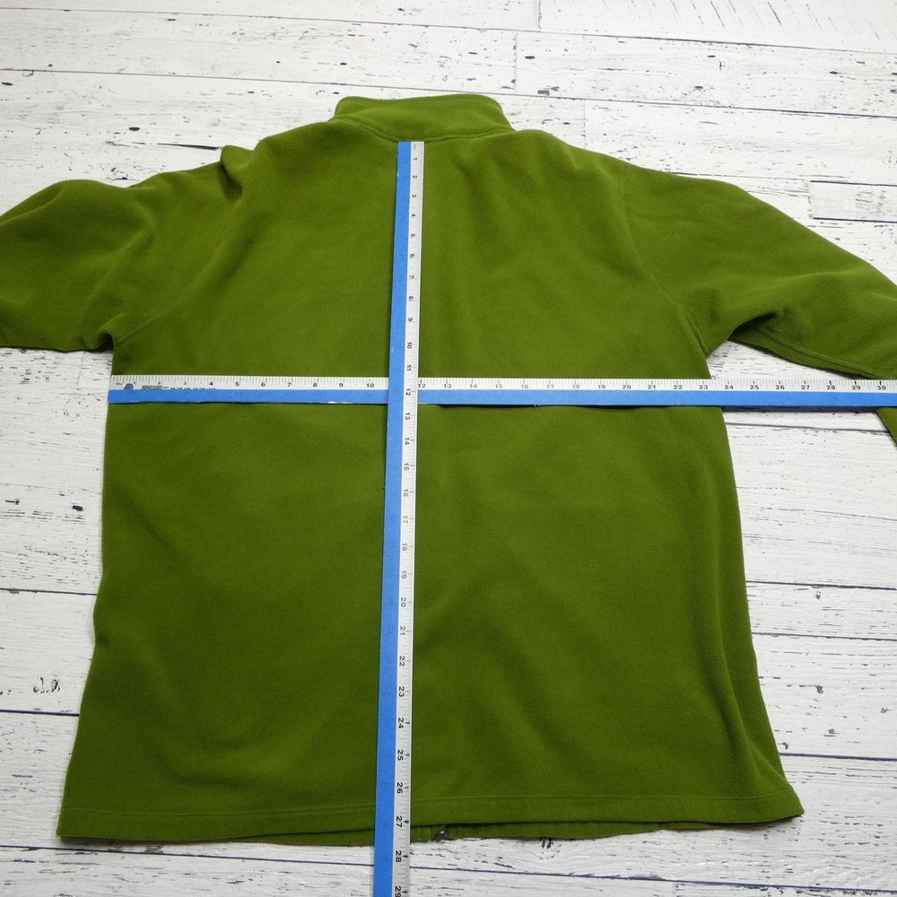 Eddie Bauer Jacket Mens XL Green First Ascent Fleece Full Zip Outdoor Hiking - Picture 6 of 8